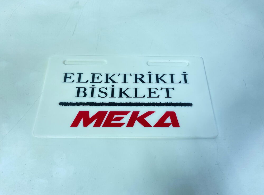 MEKA TİGER ARKA PLAKALIK
