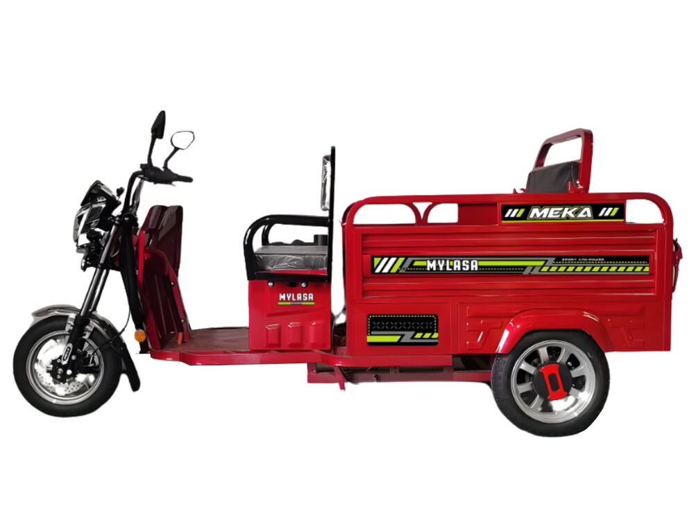 MEKA MYLASA KIRMIZI 3 TEKERLEKLİ ELEKTRİKLİ MOTOSİKLET