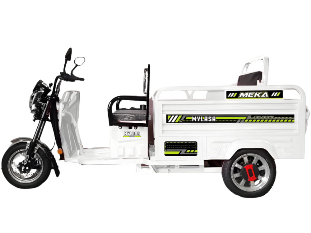 MEKA MYLASA 3 TEKERLEKLİ  BEYAZ ELEKTRİKLİ MOTOSİKLET