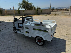 MEKA MYLASA 3 TEKERLEKLİ  BEYAZ ELEKTRİKLİ MOTOSİKLET #2